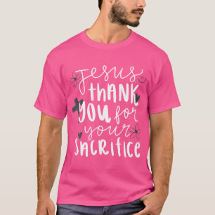 Jesus Tack för ditt offer T Shirt