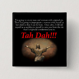 Jesus. Tah Dah!!! Knapp