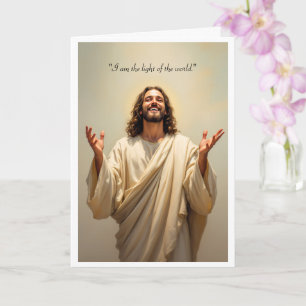 Jesus tänker på er kronisk Sjukdom Religiösa Kort