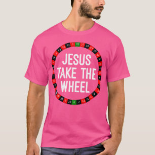 Jesus tar hjulets rullhjul t shirt