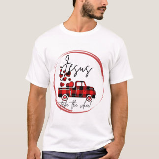 Jesus tar hjulskjortan t shirt
