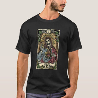 Jesus Tarot Card I Fortune Teller I Witchcraft Ast T Shirt
