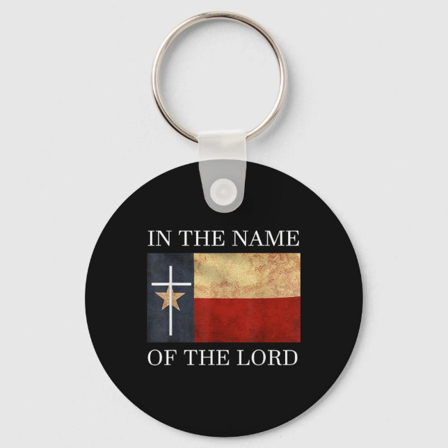 Jesus Texas Kristna  Nyckelring (Framsida)