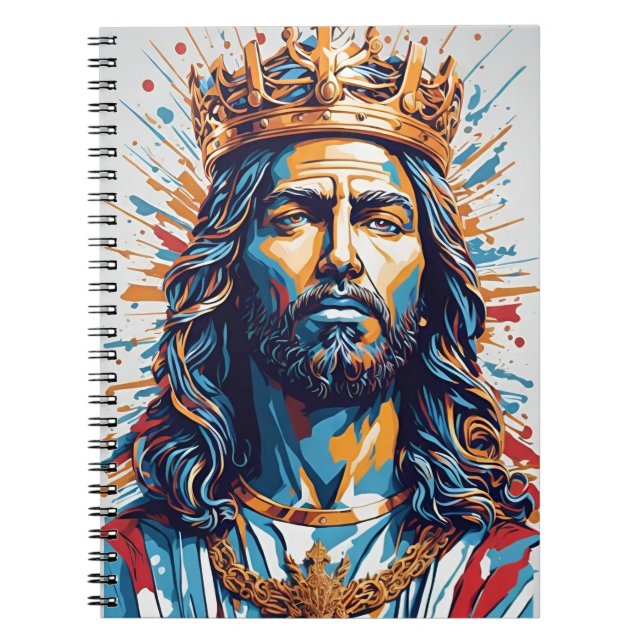 JESUS THE KING ANTECKNINGSBOK (Framsidan)