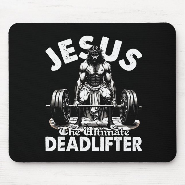 Jesus The Ultimate Deadlifter Jesus Deadlifting Ch Musmatta (Framsidan)