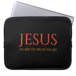 Jesus The Way The Truth The Life  Laptop Fodral
