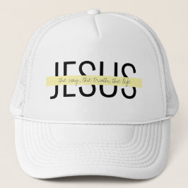 Jesus: The Way Truth Life Gult Keps