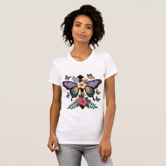 Jesus [Theme] Camiseta Feminina Fé Brasil Presente T Shirt