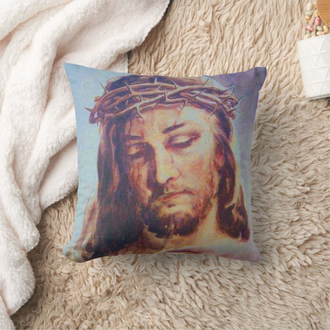 Jesus thorn Pillow Kudde (Filt)