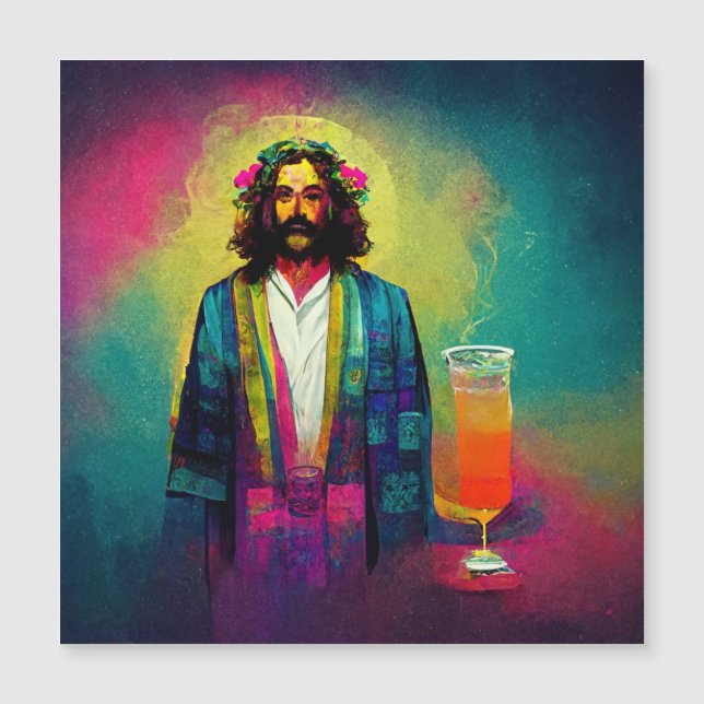 Jesus tillverkar underbara cocktails (Framsida)