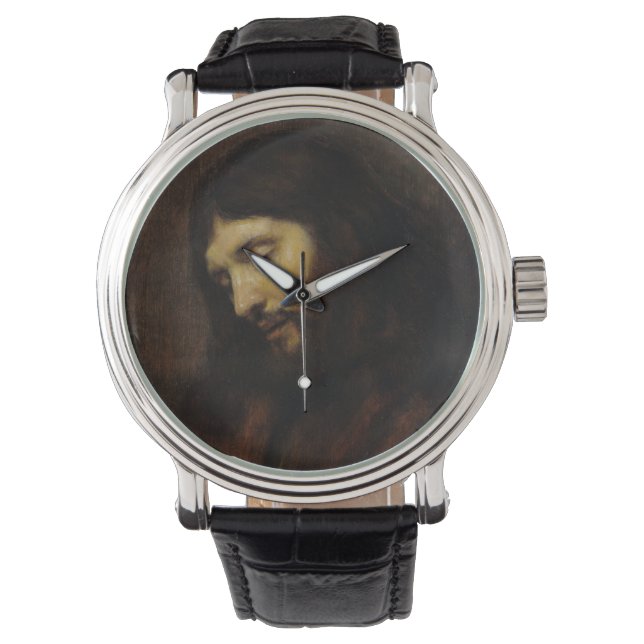Jesus Tittar nedåt Armbandsur (Framsida)
