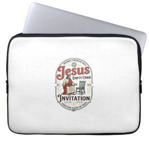 Jesus tom stol Invitation Jesus tom stol Inv Laptop Fodral