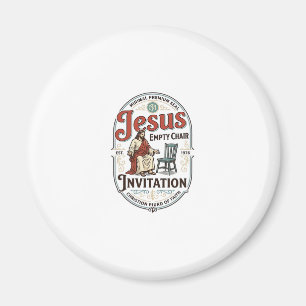 Jesus tom stol Invitation Jesus tom stol Inv Magnet