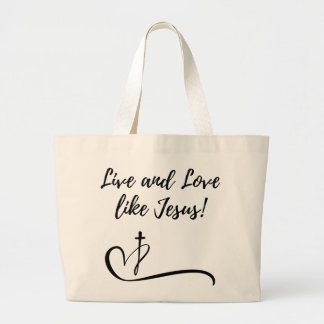 Jesus Tote Jumbo Tygkasse