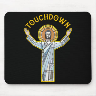 Jesus Touchdown Roligt Kristet Tro Citat Meme Ch Musmatta