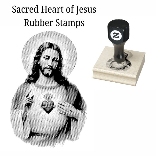Jesus traditionella katolska Helig-hjärta Stämpel (Skapare uppladdad)