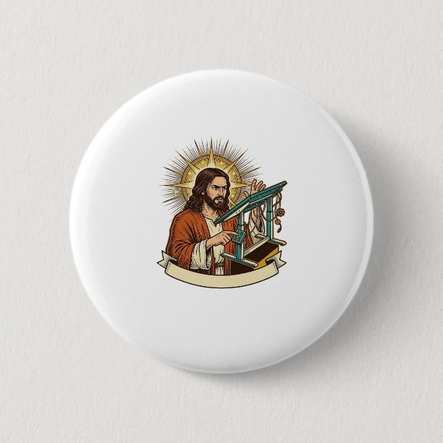 Jesus trasig stående skrivbord fastnat halvvägs ko knapp (Framsida)