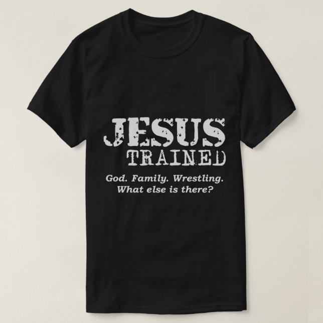 Jesus Travling Pullover Hoodie 1926 T Shirt (Design framsida)