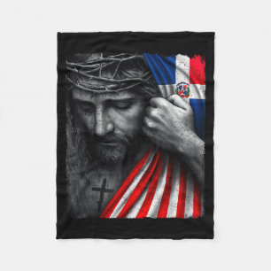 Jesus Tro Kreona Amerika Dominikanska Republiken Fleecefilt