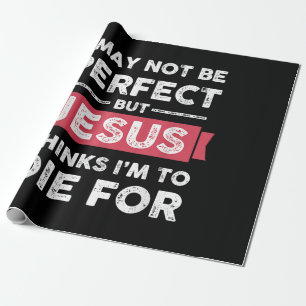 Jesus tror att jag dör för kristen citat presentpapper