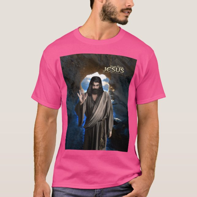 Jesus tror och läs t shirt (Framsida)