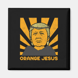 Jesus Trump Gör Amerika till Underbar Trump 2024 i Magnet