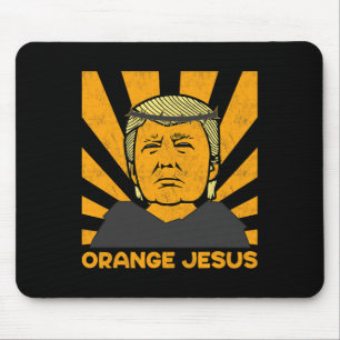 Jesus Trump Gör Amerika till Underbar Trump 2024 i Musmatta