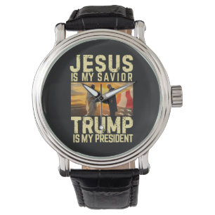 Jesus Trump - Jesus Är Min Herre Frälsare Armbandsur