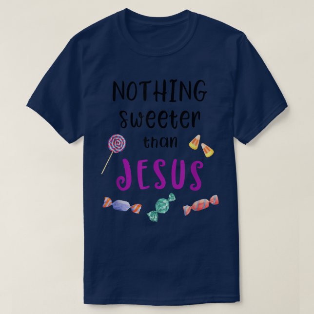 Jesus Trunk Or Treat Candy  T Shirt (Design framsida)