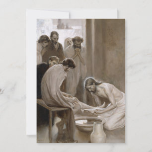 Jesus Tvättar lärarnas fötter Albert Edelfilt