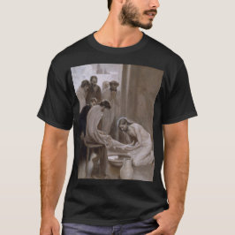 Jesus Tvättar maten för sina lärlingar T Shirt