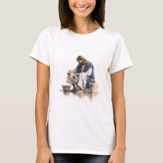Jesus Tvättar sina lärarfötter T Shirt