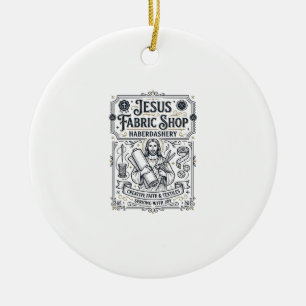 Jesus Tygbutik Sybutik Jesus Tygbutik Sybutik H Julgransprydnad Keramik