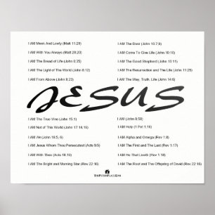 Jesus Underbaren jag Poster