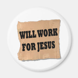 Jesus undertecknar (magneten) magnet
