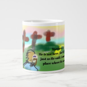 jesus uppstånden jumbo mugg