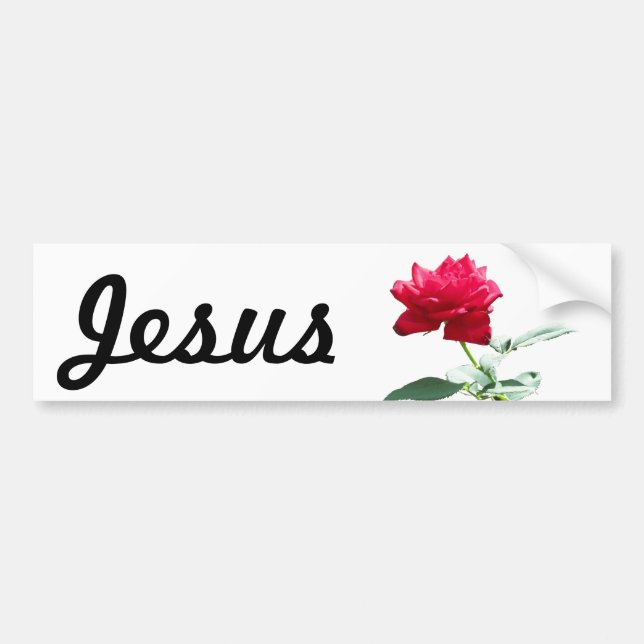Jesus Uppstod Bildekal (Framsidan)