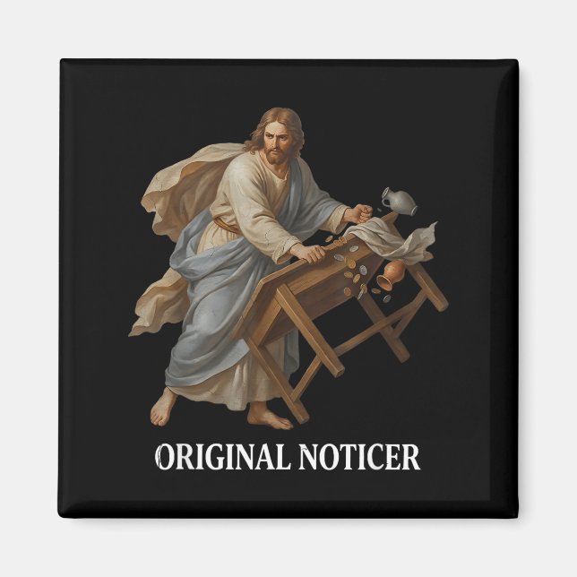 Jesus Ursprungliga Notering  Magnet (Framsidan)