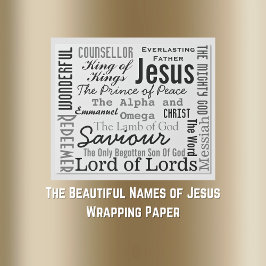 Jesus vackra Namn Presentpapper