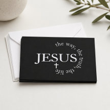 Jesus väg, sanning, liv Johannes 14:6 Kors