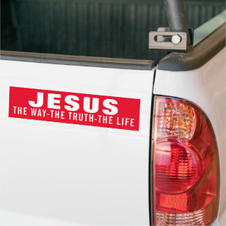 JESUS VÄGEN SANNINGEN LIVET BILDEKAL
