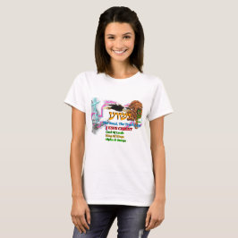 Jesus Vägen, Sanningen, Livet! Lejonet av Juda T Shirt