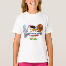 Jesus Vägen, Sanningen, Livet! Lejonet av Juda T Shirt