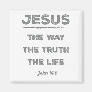 Jesus: vägen, sanningen, livet magnet
