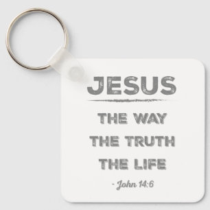 Jesus: vägen, sanningen, livet nyckelring