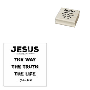 Jesus: vägen, sanningen, livet stämpel