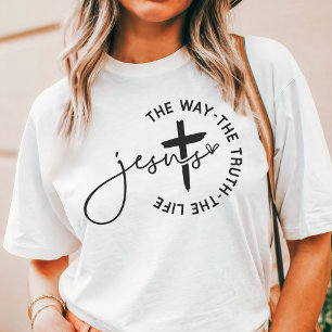 Jesus Vägen, Sanningen, Livet T Shirt