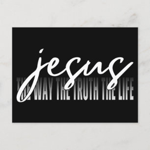 Jesus Vägen Sanningen Livet Vykort