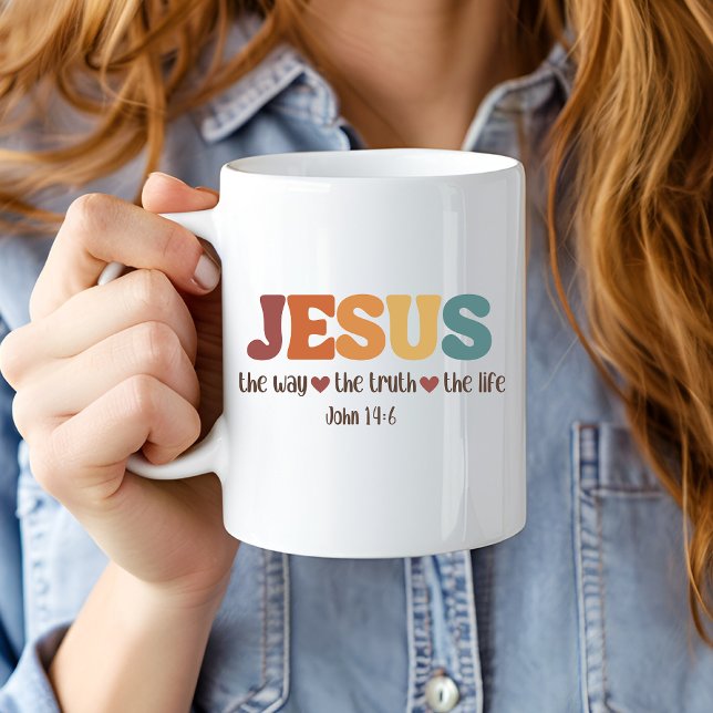 Jesus vägen, sanningen, livets kristna Mugg (Skapare uppladdad)