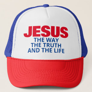 JESUS VÄGEN SANNINGEN OCH LIVET LASTBILSHATT KEPS